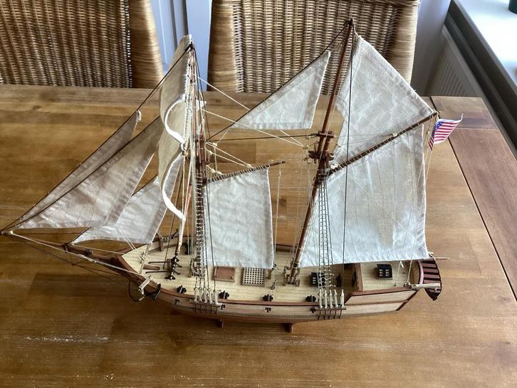 Albatros van Occré modelboot - Handgebouwd, Hobby en Vrije tijd, Modelbouw | Boten en Schepen, Zo goed als nieuw, 1:50 tot 1:200