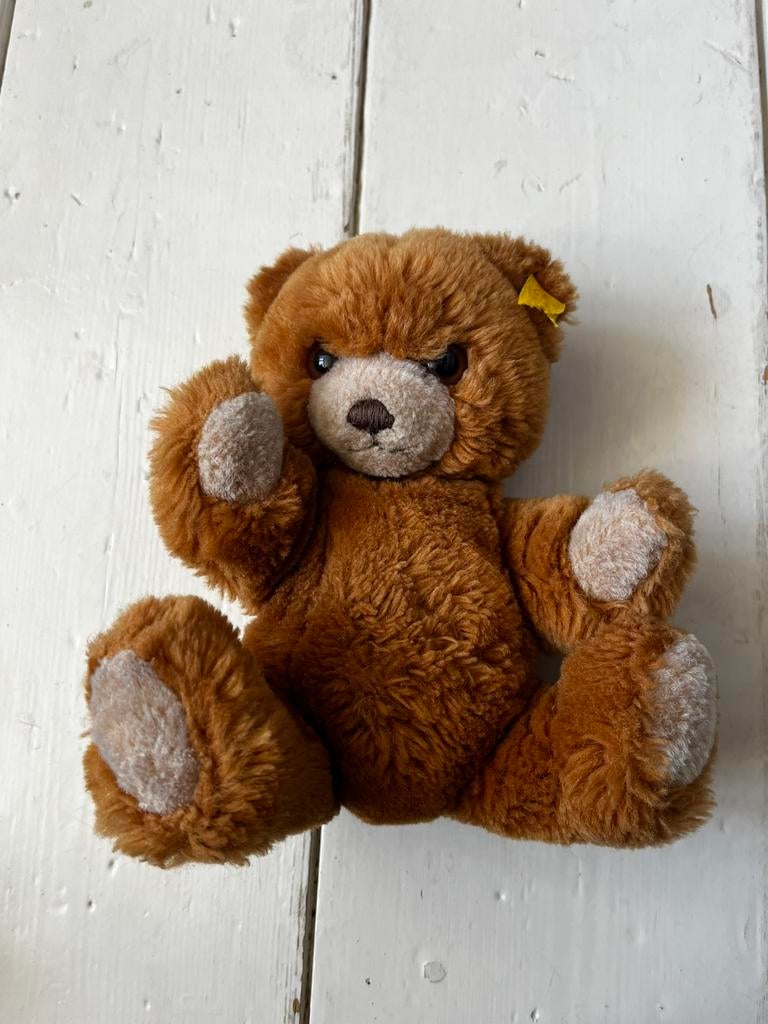 Steiff beer Petsy, Verzamelen, Beren en Cherished Teddies, Gebruikt, Stoffen beer, Steiff, Ophalen of Verzenden