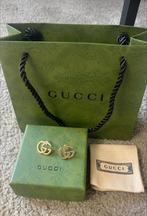 Gucci oorbellen met doos+tas etc., Nieuw, Knopjes of Stekers, Overige materialen, Ophalen of Verzenden