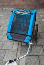 Fietskar/Wandelwagen 2 Kinderen, Fietsen en Brommers, Ophalen, Opvouwbaar, 20 tot 40 kg, Zo goed als nieuw