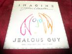 John Lennon ( Beatles ) - Imagine / Jealous guy, Cd's en Dvd's, Vinyl Singles, Gebruikt, 7 inch, Single, Ophalen of Verzenden