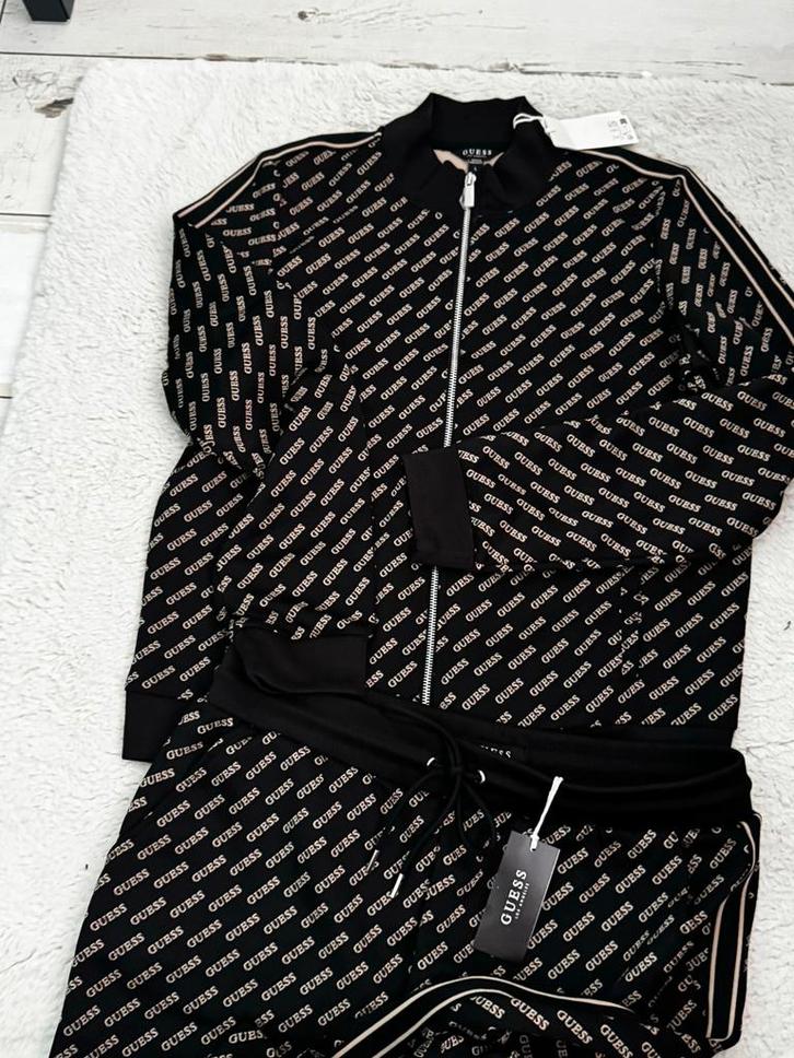 Guess Set Maat L - Jasje & Broek - Nieuw!, Kleding | Dames, Jasjes, Kostuums en Pakken, Nieuw, Jasje, Maat 42/44 (L), Zwart, Ophalen of Verzenden