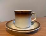 Vintage SPM Walküre porseleinen koffie kop en schotel, Ophalen of Verzenden, Zo goed als nieuw, Porselein, Kop en/of schotel