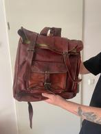 Leren rugtas, 40 cm of meer, Gebruikt, 30 tot 45 cm, Ophalen