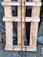 2 stukjes betonijzer 75 cm lang, Ophalen, Gebruikt, IJzer