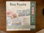 Little Dutch - Duo Puzzel - My Little One, Kinderen en Baby's, Speelgoed | Kinderpuzzels, Minder dan 10 stukjes, Ophalen of Verzenden