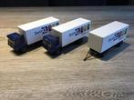 DeliXL Trucks - Set van 3 Lion Car Daf, Hobby en Vrije tijd, Overige merken, Gebruikt, 1:50 of kleiner, Ophalen of Verzenden