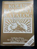 Koll kompact 2003 marklin prijslijst, Ophalen, Wisselstroom, Gebruikt, Wagon