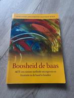 Boosheid de Baas - ACT Methode, Boeken, Ophalen of Verzenden, Gelezen, Overige onderwerpen