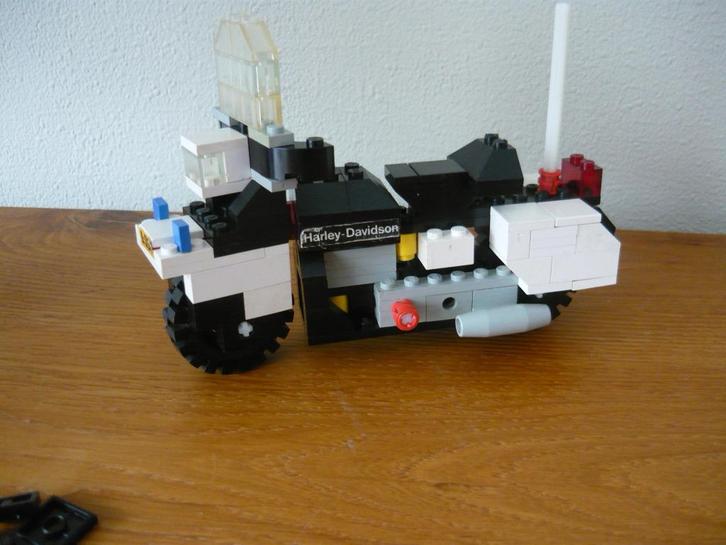 Lego set 394 Harley Davidson in gebruikte staat., Kinderen en Baby's, Speelgoed | Duplo en Lego, Gebruikt, Lego, Complete set