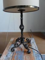lampvoet handsmeedwerk, echt vakwerk., Ophalen of Verzenden, Zo goed als nieuw, Metaal, Klassiek smeedwerk