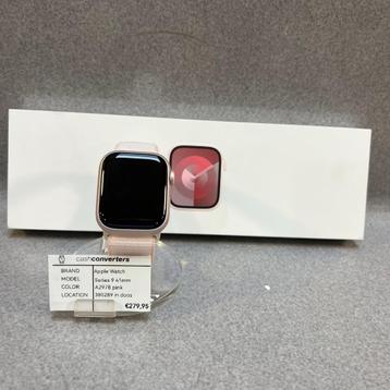 Apple Watch series 9 | 41mm | Roze | doos | A2978 | 380289 beschikbaar voor biedingen