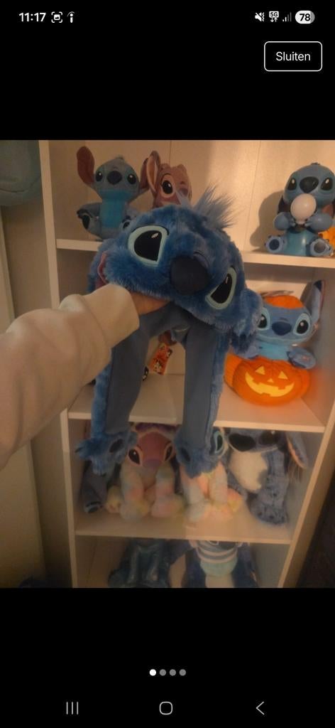 Leuke Stitch knuffels te koop!, Ophalen of Verzenden, Gebruikt, Overige typen