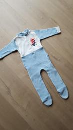 vintage boxpakje lichtblauw + wit, Ophalen of Verzenden, Zo goed als nieuw, Jongetje of Meisje, Pakje