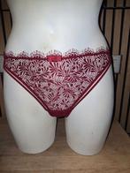 Sexy rode transparante slip van Etam maat 40, Verzenden, Rood, Slip