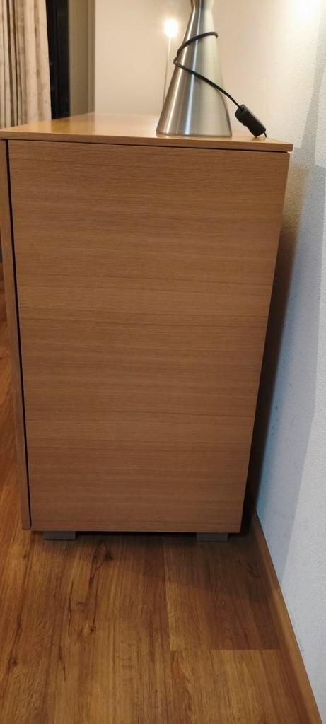 Houten Dressoir, Huis en Inrichting, Kasten | Dressoirs, Gebruikt, 50 tot 100 cm, 25 tot 50 cm, Met lade(s), Met deur(en), Met plank(en)