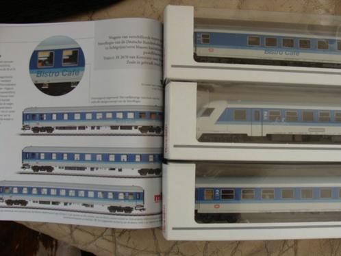 MARKLIN Set personenrijtuigen InterRegio, Hobby en Vrije tijd, Modeltreinen | H0, Zo goed als nieuw, Treinset, Wisselstroom, Märklin