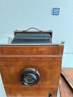 Antieke houten balgcamera, Verzamelen, Ophalen of Verzenden, Voor 1940