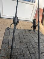 Compleet setje fox/sonik/starbaits hengels molens sleeve’s, Watersport en Boten, Ophalen of Verzenden, Zo goed als nieuw, Molen