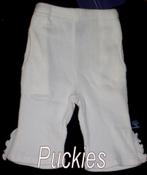 Witte Pirouette broek maat 62 *NIEUW* (6986), Kinderen en Baby's, Babykleding | Maat 62, Broekje, Meisje, Nieuw, Ophalen of Verzenden
