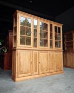 Grote / brede winkelkast | Buffetkast teakhout #2109, Huis en Inrichting, Kasten | Vitrinekasten, Niet ingevuld, 200 cm of meer