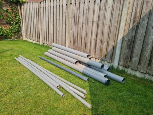 Diverse maten en lengten PVC buizen, Doe-het-zelf en Verbouw, Buizen en Afvoer, Zo goed als nieuw, Pvc, 80 mm of meer, Ophalen