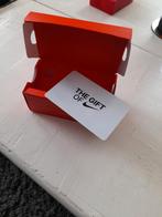 Cadeau kaart nike, Tickets en Kaartjes, Kortingen en Cadeaubonnen, Eén persoon, Cadeaubon, Overige typen