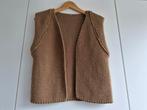 Gebreid gilet bodywarmer dames s/m, Ophalen of Verzenden, Zo goed als nieuw, Zwart