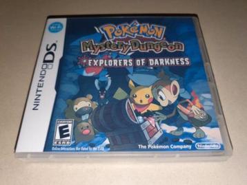 Pokemon Mystery Dungeon Explorers of Darkness DS Game Case beschikbaar voor biedingen