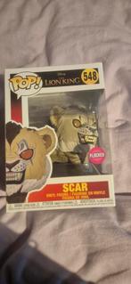 Funko Pop! Disney Lion King Scar (Flocked) #548, Ophalen of Verzenden, Zo goed als nieuw