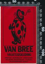 Sticker: Van Bree Vrijetijdskleding - Arnhem - Dordrecht - E, Ophalen of Verzenden, Zo goed als nieuw, Bedrijf of Vereniging