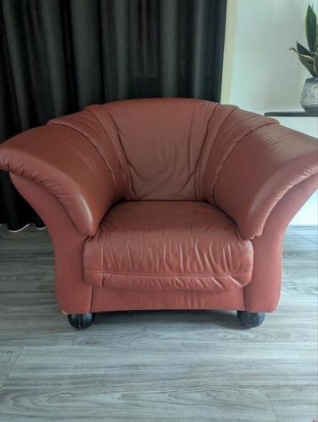 GRATIS OP TE HALEN!! LEREN FAUTEUIL 