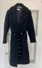 Sandro jas winter zwart s m small medium 36 38 trenchcoat, Ophalen of Verzenden, Zo goed als nieuw