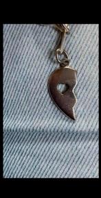 Zilveren bedel kettinghanger hart voor bedelarmband ketting, Overige merken, Ophalen of Verzenden, Zo goed als nieuw, 4 bedels of meer