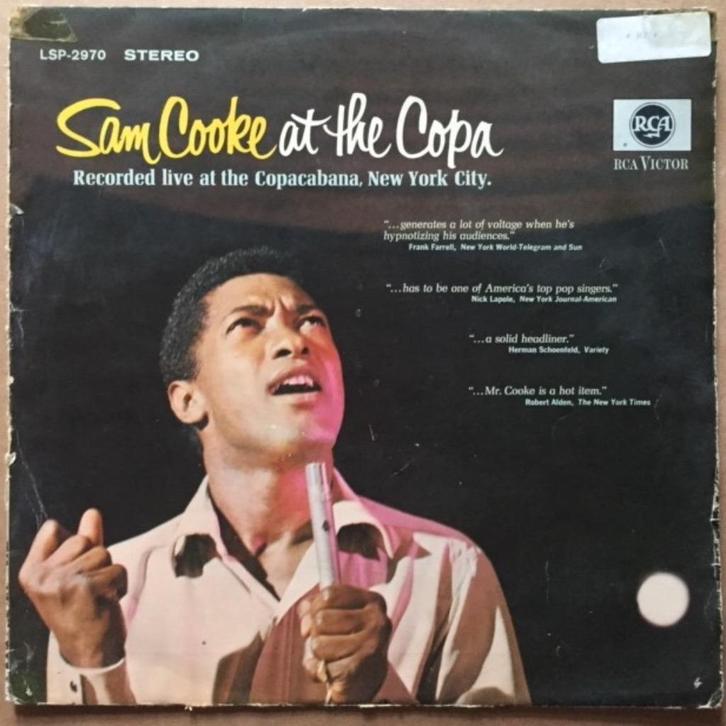 LP Sam Cooke at the Copa LSP 2970 Duitsland 1964 soul, Cd's en Dvd's, Vinyl | R&B en Soul, Gebruikt, Soul of Nu Soul, 1960 tot 1980