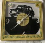 Wandklokken Vinyl Yesterday, Ophalen of Verzenden, Nieuw, Analoog, Wandklok