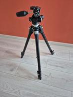 Manfrotto 055DB statief met 804RC2 balhoofd, Ophalen, Gebruikt, Driepoot, 150 tot 175 cm