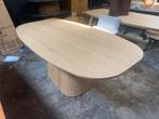 Deens ovaal eikenhouten tafel 200x110 Japandi uit voorraad, Huis en Inrichting, Tafels | Eettafels, Ophalen, 100 tot 150 cm, Eikenhout