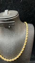 14 k gouden rope ketting 13,7 gram 70 cm, Sieraden, Tassen en Uiterlijk, Kettingen, Nieuw, Goud, Goud, Ophalen of Verzenden