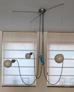 Debsch Yo Yo plafondlamp, blauw Murano glas, Ophalen of Verzenden, Zo goed als nieuw, Glas, Modern