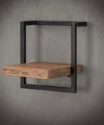 Wandplanken met hout een staal, Huis en Inrichting, Ophalen of Verzenden, Nieuw