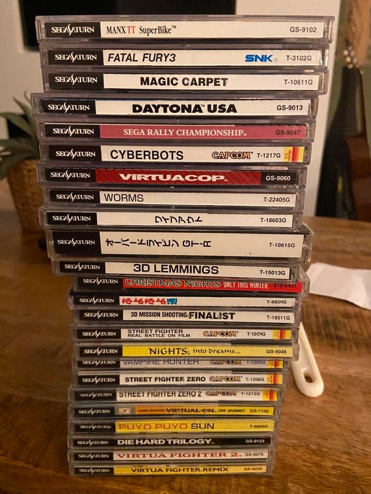 Partij Sega Saturn Games Ntsc-J! Ook te ruil!, Spelcomputers en Games, Games | Sega, Zo goed als nieuw, Saturn of Dreamcast, 1 speler