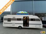 Adria Alpina 663 PT Compleet - Top Conditie, Caravans en Kamperen, Schokbreker, Rondzit, 7 tot 8 meter, Adria