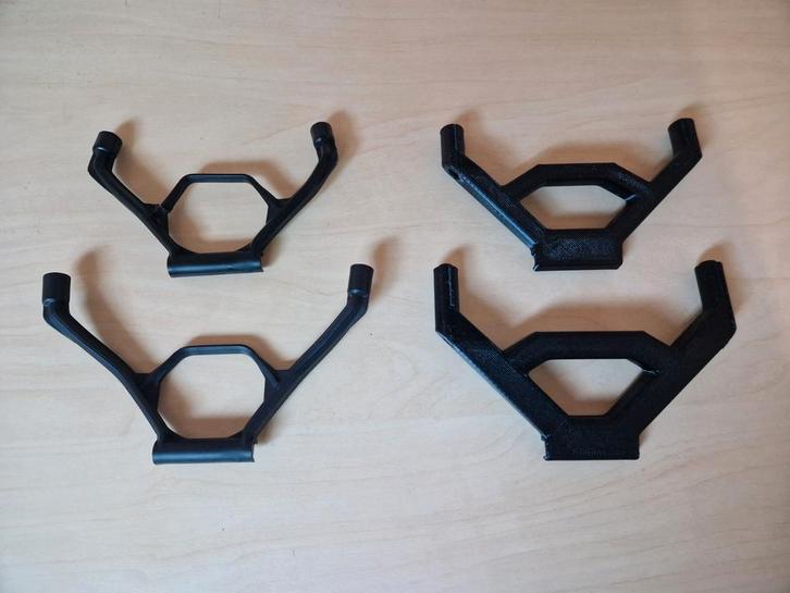 Traxxas xmaxx 8s heavy duty bumpermounts, Hobby en Vrije tijd, Modelbouw | Auto's en Voertuigen, Gebruikt, Overige typen, 1:32 tot 1:50