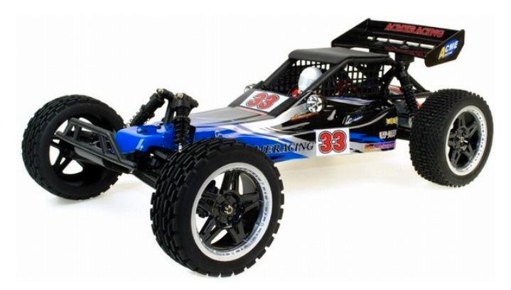Dune Buggy RC auto 2WD 1/10 met LED verlichting, Hobby en Vrije tijd, Modelbouw | Radiografisch | Auto's, Nieuw, Auto offroad