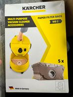 Karcher WD2 Stofzuigerzakken - 5 dozen (25 stuks), Ophalen of Verzenden, Nieuw