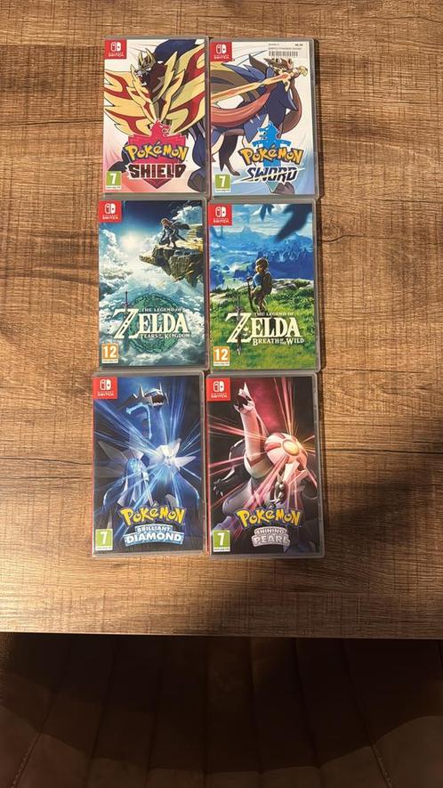 Nintendo Swicht Games - pokemon en Zelda, Spelcomputers en Games, Games | Nintendo Switch, Zo goed als nieuw, Role Playing Game (Rpg)