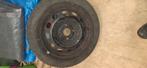 Stalen velgen met zomerbanden, Auto-onderdelen, Banden en Velgen, 15 inch, Velg(en), Ophalen of Verzenden, 195 mm