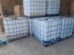 IBC Tank 1000 Liter - Kunststof/Ijzeren Pallet, Doe-het-zelf en Verbouw, Kratten en Dozen, Ophalen, 100 cm of meer, 60 cm of meer