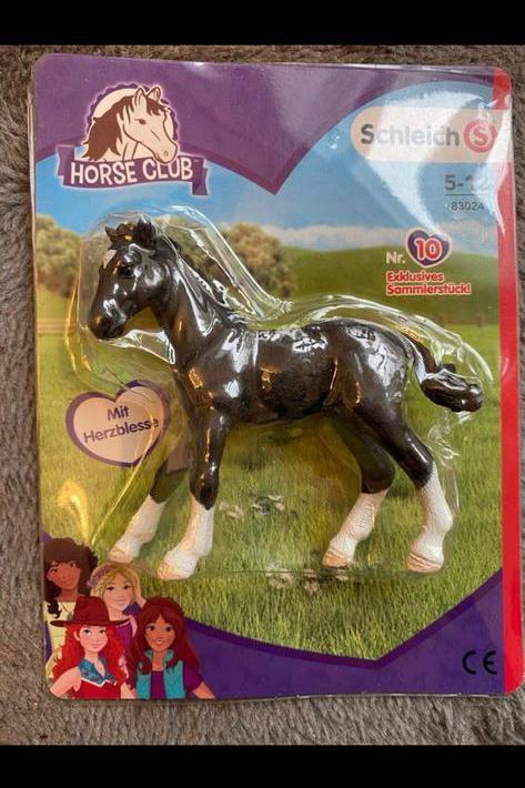 Schleich 83024 Tennessee Walker veulen met hartjesbles, Verzamelen, Dierenverzamelingen, Zo goed als nieuw, Beeldje of Figuurtje